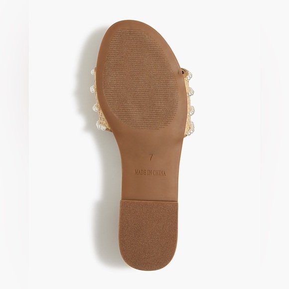 J. Crew Factory Pearl Slide Sandals - Picture 4 of 10